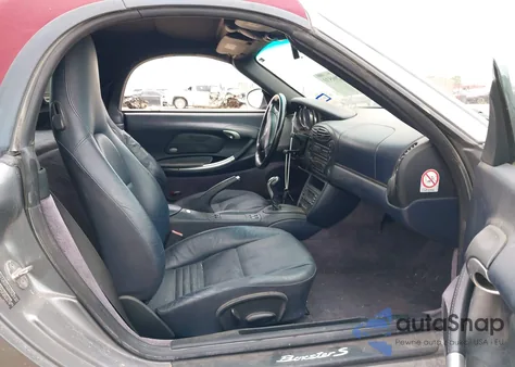 2002 Porsche Boxster S z USA, uszkodzony, nr VIN WP0CB29822U660564